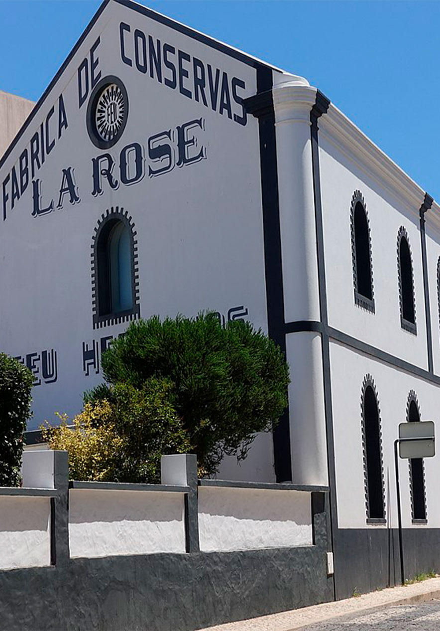 Parte exterior del Museo de Portimão, en una antigua fábrica de conservas