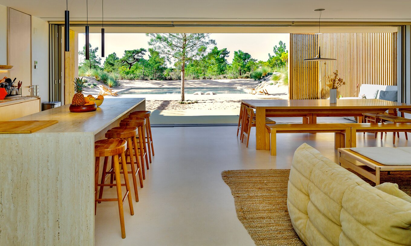 The Exclusive Premium Villas with Private Pool of Pestana Tróia Eco Resort have a room with a view of the pool outside