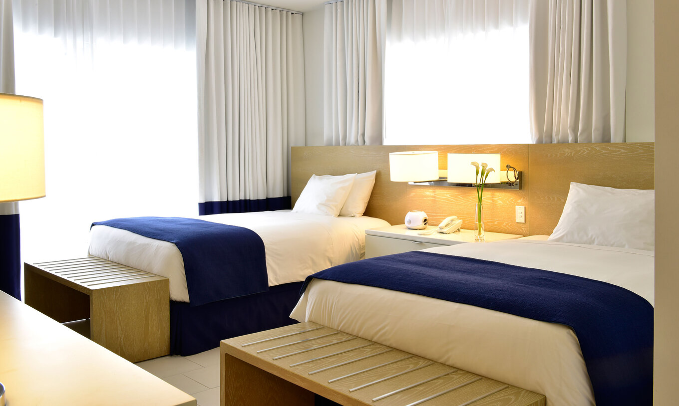 The Superior Double Queen Beds – ADA at Pestana Miami South Beach is a double room