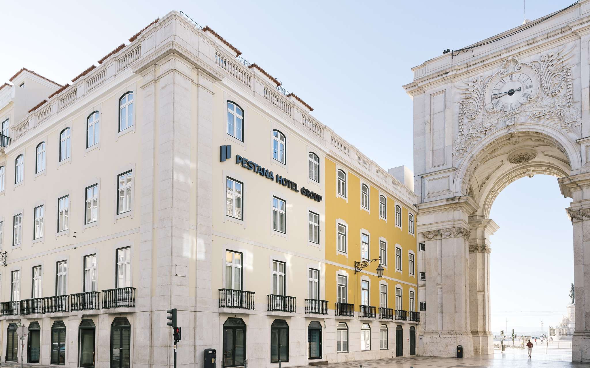 Edificio de Pestana Rua Augusta Lisboa, hotel en el centro de Lisboa, al lado de Arco de Rua Augusta y Praça do Comércio