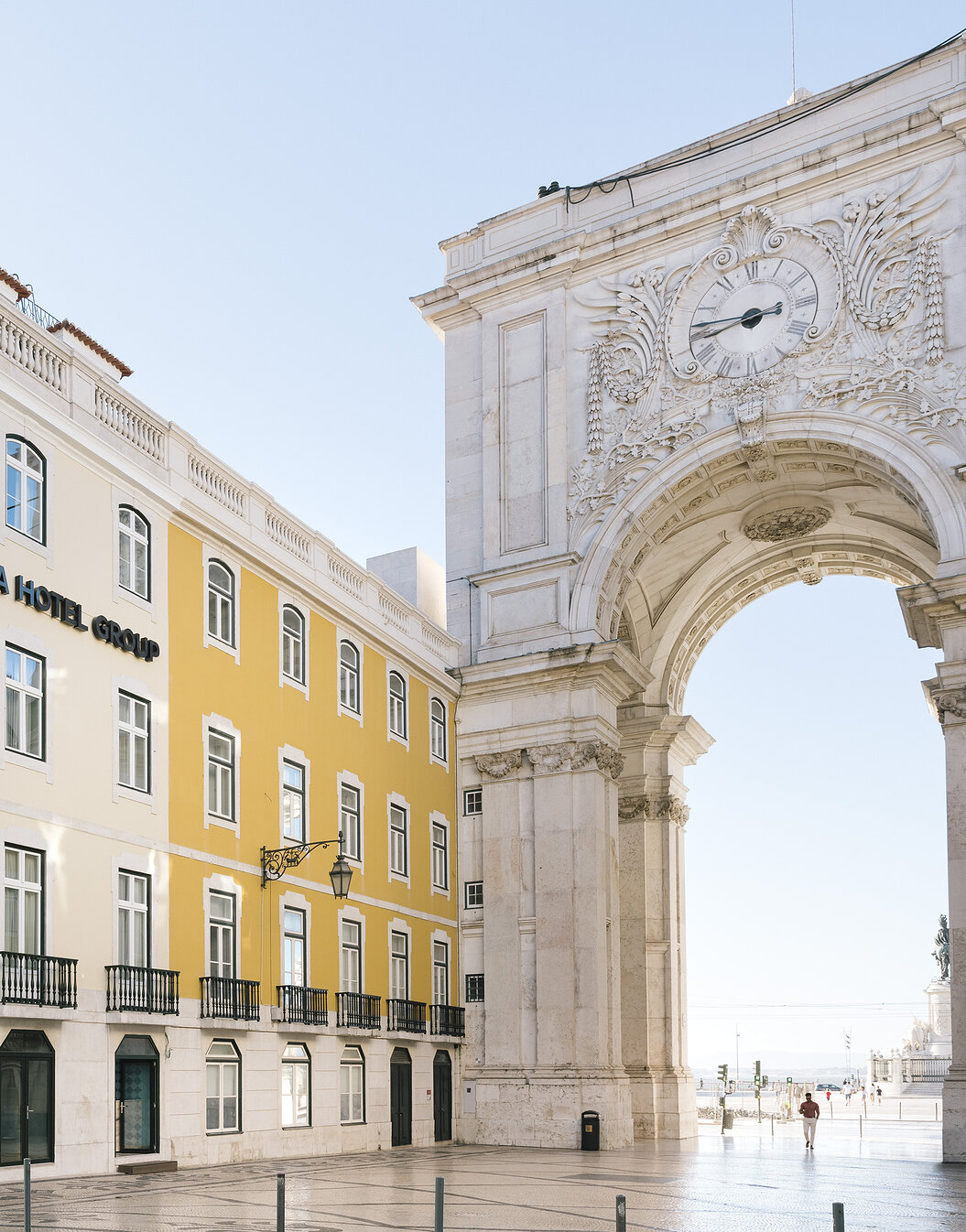 Edificio de Pestana Rua Augusta Lisboa, hotel en el centro de Lisboa, al lado de Arco de Rua Augusta y Praça do Comércio