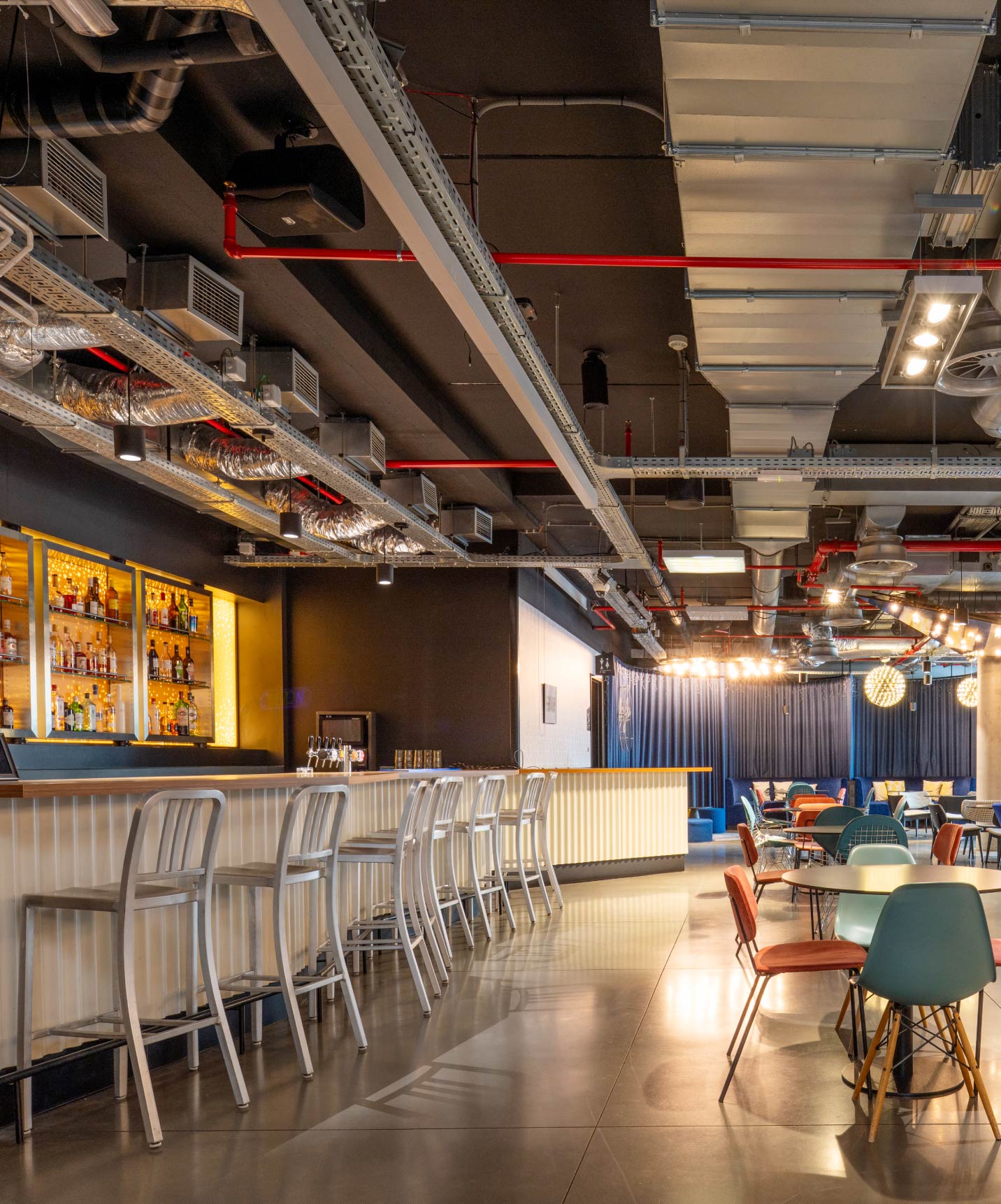 Barruimte bij Pestana Brussels Schuman, hotel in Brussel vlakbij het Europees Parlement