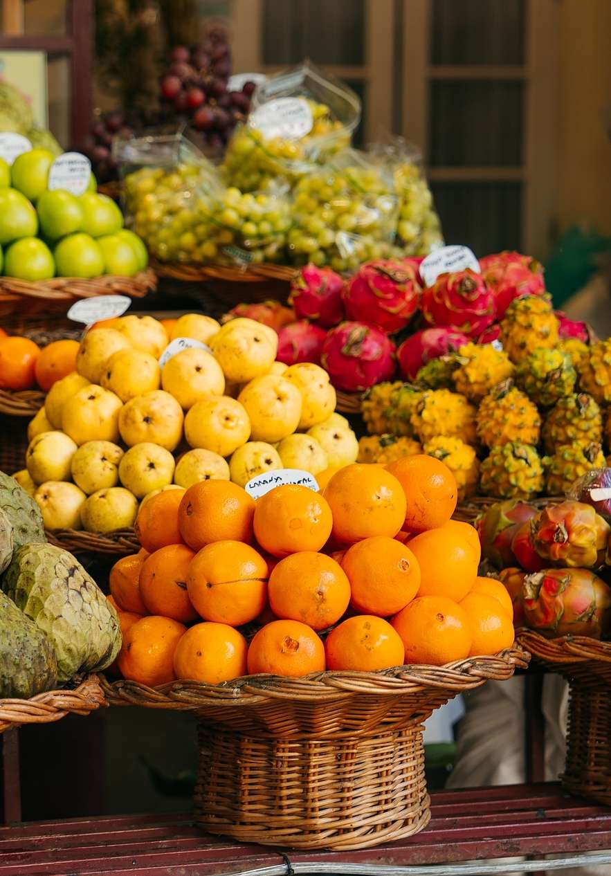 Stay at Pestana Village and discover the market of Lavradores known for its colorful fruits